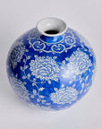 Barclay Butera Dynasty Tang Vase: Classic Blue/White / Ceramic