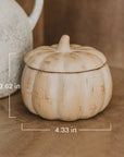 Pumpkin Spice Soy Candle - 8 oz Pumpkin Jar