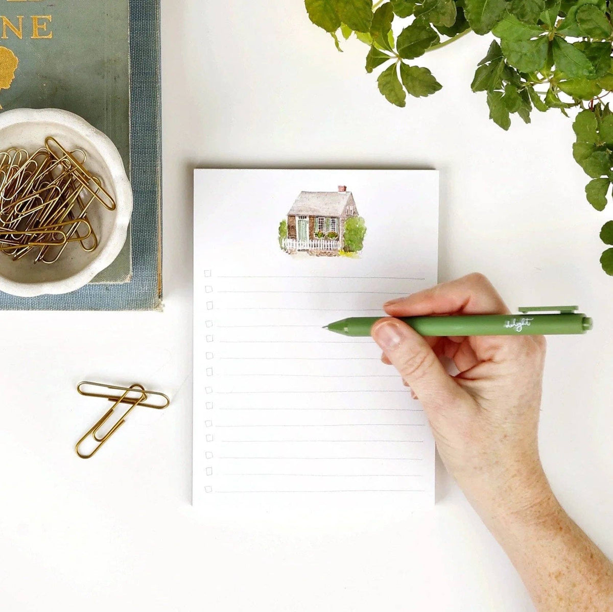 Everyday checklist notepad: Cottage