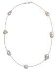Baroque Pearl Henrietta Necklace: Gold