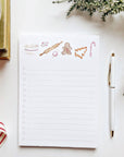Christmas checklist notepad: Christmas sweets