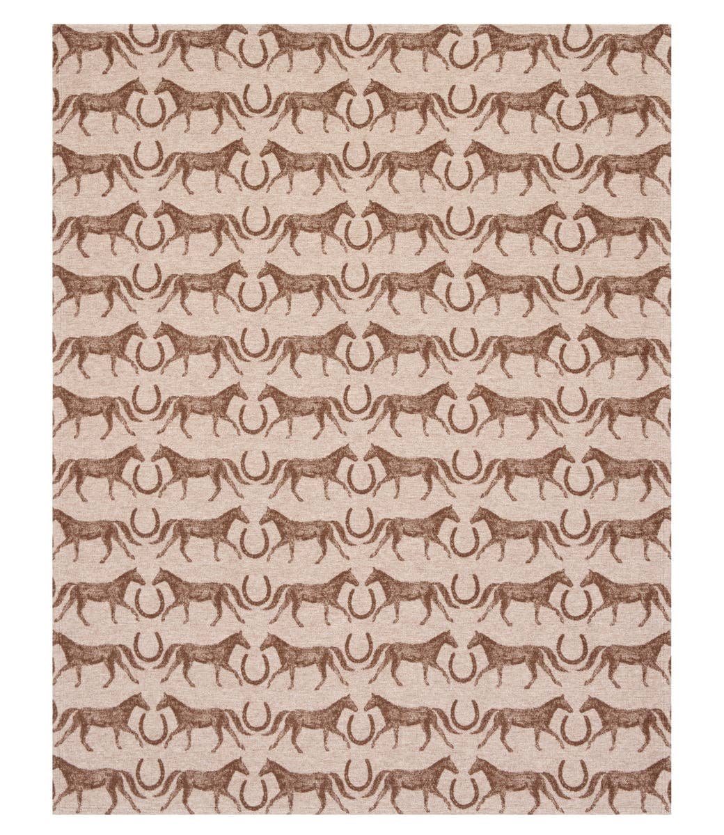 Hill Country Horses Lightweight Blanket: Lightweight