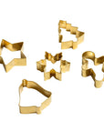 Gold Ornament Cookie Cutter Set