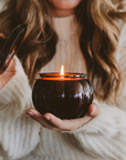 Hello Fall Soy Candle, 20 oz Pumpkin Jar