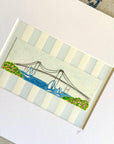 Newport, RI Watercolor Painting with 8 x 10 Frame