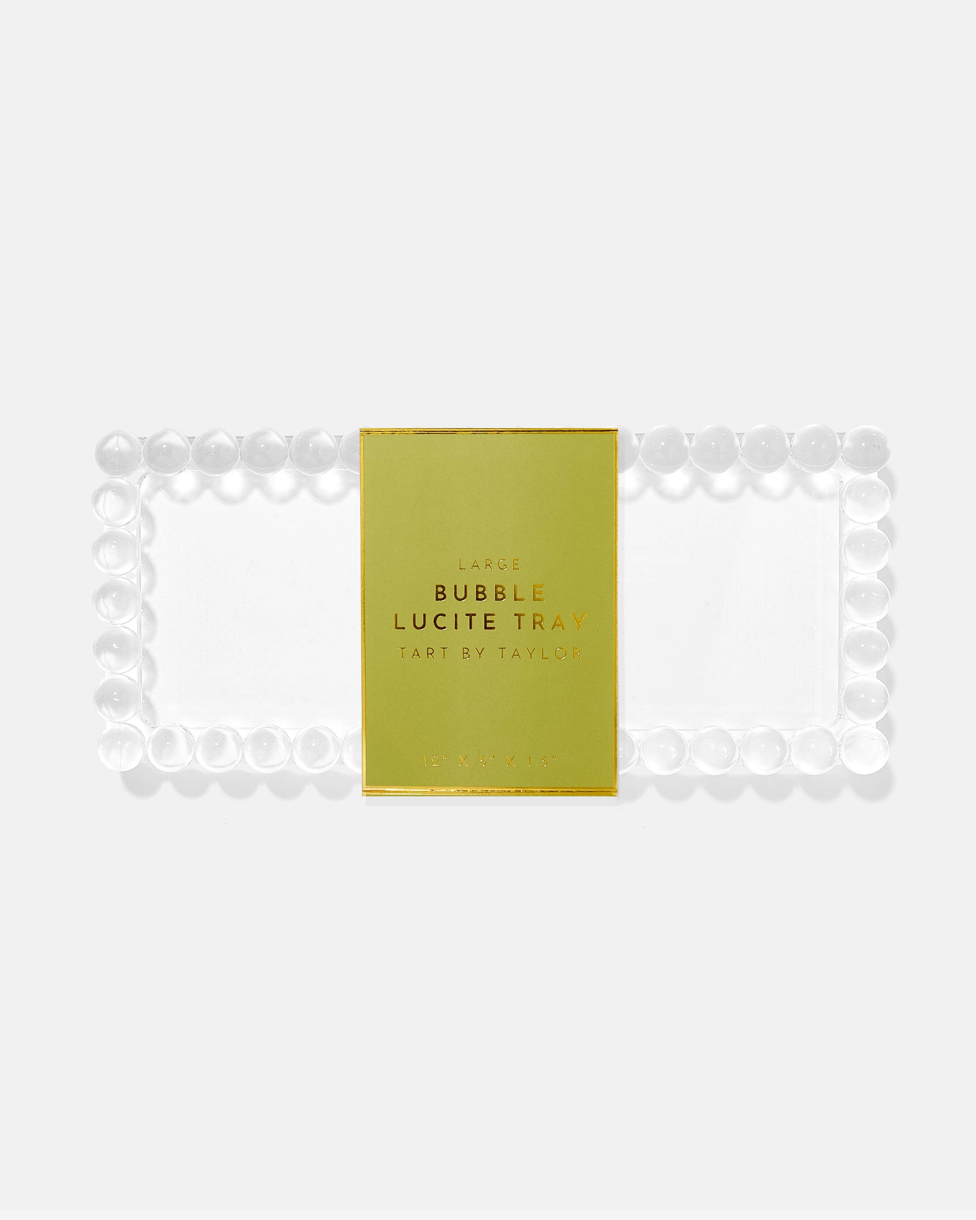 Large Bubble Lucite Tray
