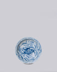 Small Blue and White Porcelain Floral Dish