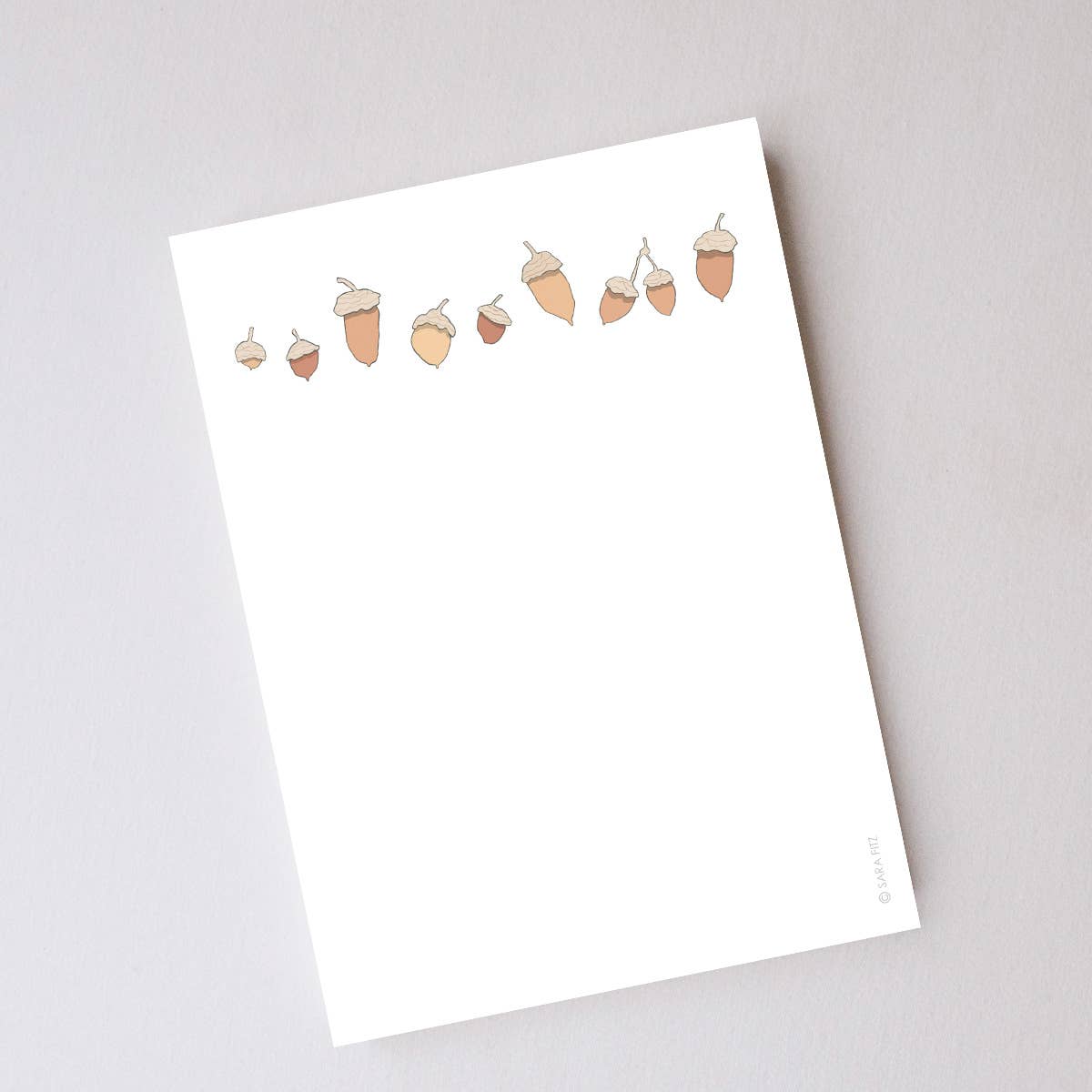 Lim. Edition Acorns Notepad