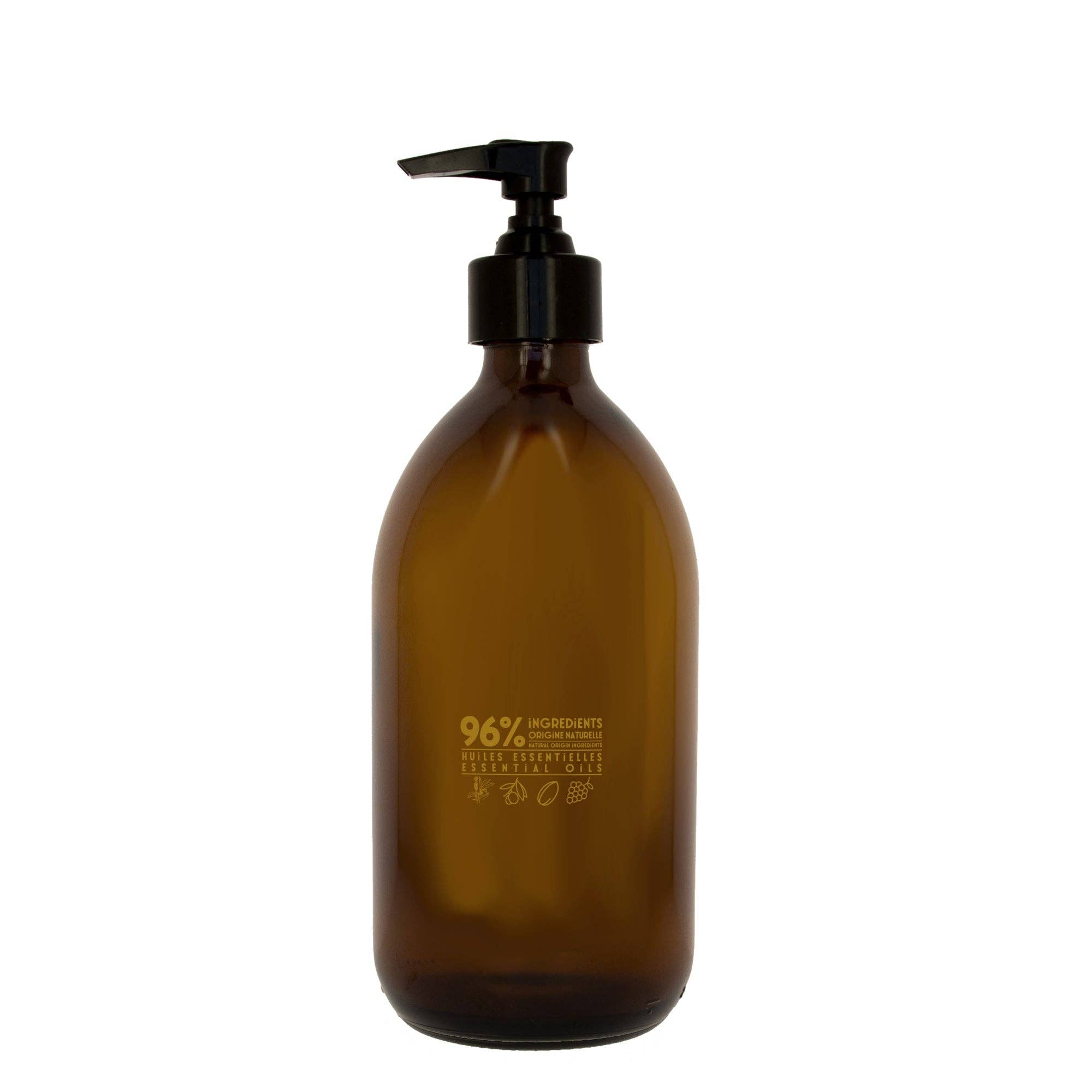 Liquid Marseille Soap Anise Lavender 16.7 fl oz Glass