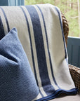 Dockside Stripe Navy Blanket: Original