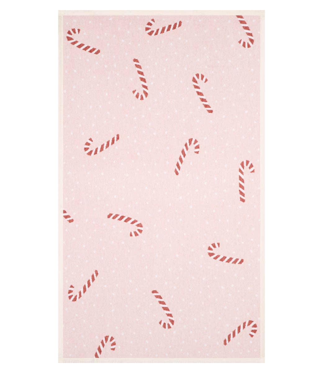 ChappyWrap Candy Canes Blanket: Original
