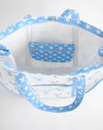 Expandable Tote, Blue Lobster