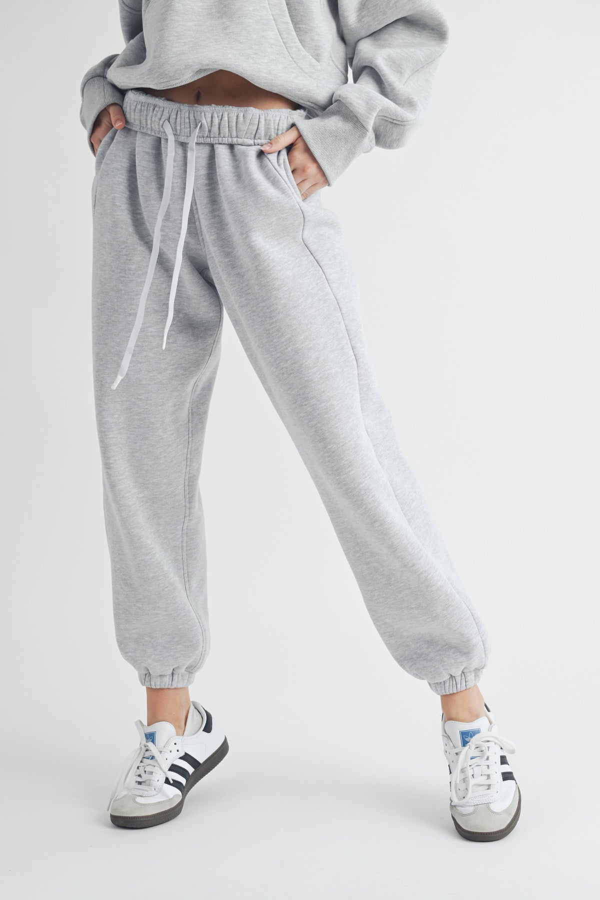 Rani Jogger: Heather Grey