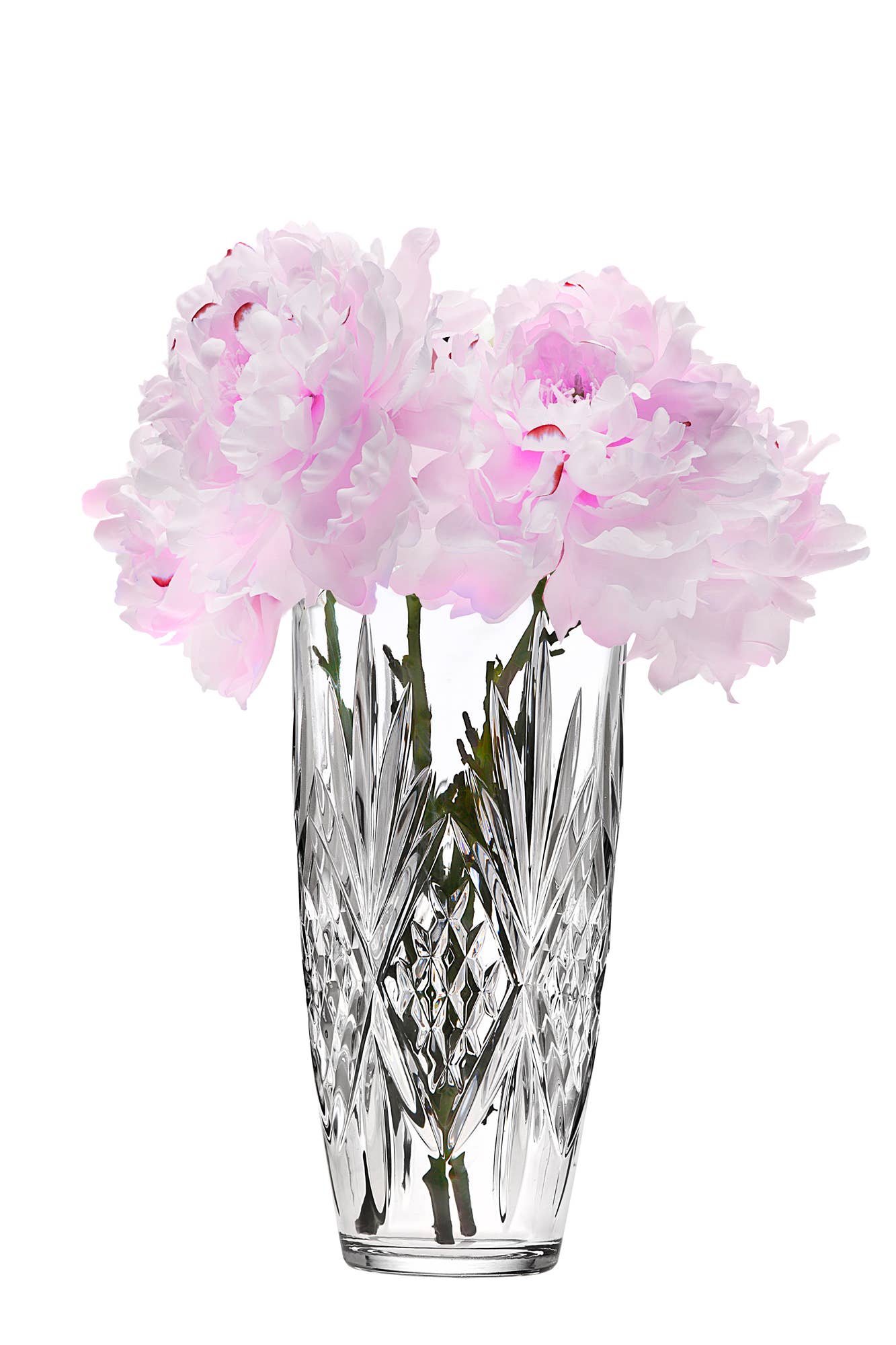 Dublin 12" Vase: Non Leaded Crystal