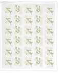 Hydrangeas, Organic Cotton Tea Towel (3 colors) - Summer: Blue