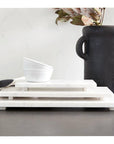 Medium White Marble Tray