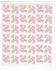 Hydrangeas, Organic Cotton Tea Towel (3 colors) - Summer: Blue
