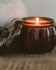 Hello Fall Soy Candle, 20 oz Pumpkin Jar