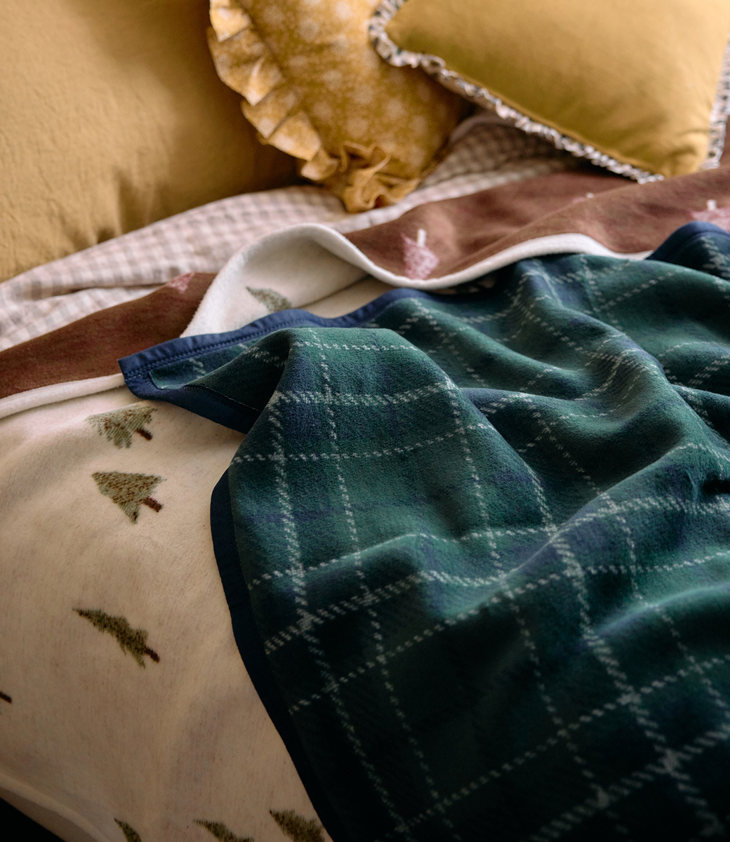 Woodland Plaid Blanket: Original