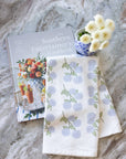 Hydrangeas, Organic Cotton Tea Towel (3 colors) - Summer: Pink