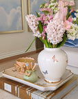 Gilded Butterflies Trays with 22K Gold Accent