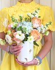 Gilded Butterflies Large Vase