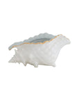 Conch Bowl with 22K Gold Accent