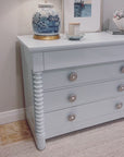 Lacquered Dresser with Modern Matter Hardware