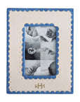 Scallop Monogrammed Photo Frame