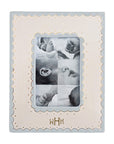 Scallop Monogrammed Photo Frame
