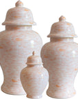 Watermark Ginger Jars in Blush