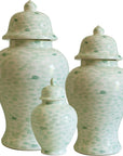 Watermark Ginger Jars in Sea Glass Green