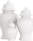 White Ginger Jars