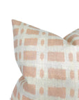 Townline Pillow Cover in Pink, Schumacher Textiles