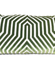 Vanderbilt Pillow Cover in Lettuce Green, Schumacher Textiles