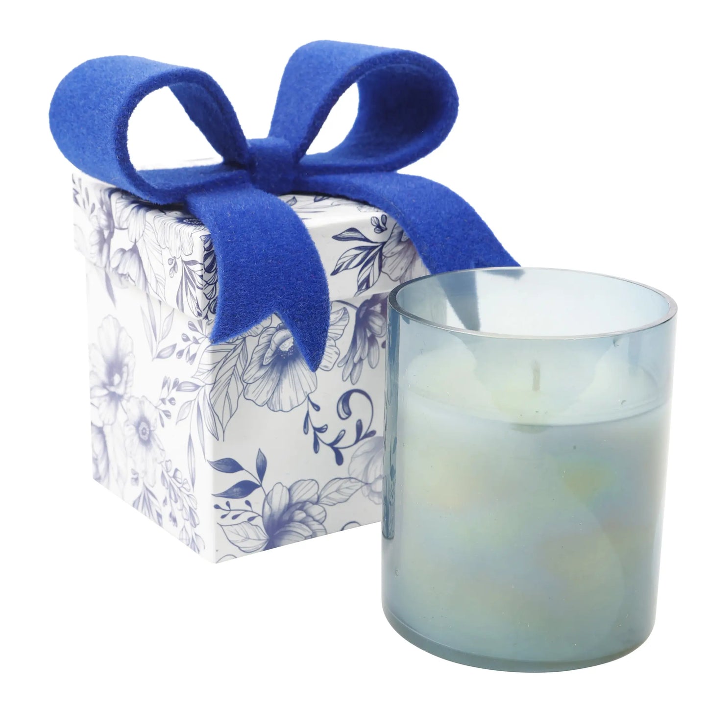 LUX Fragrances - Blue Hydrangea 14 oz Gift Box