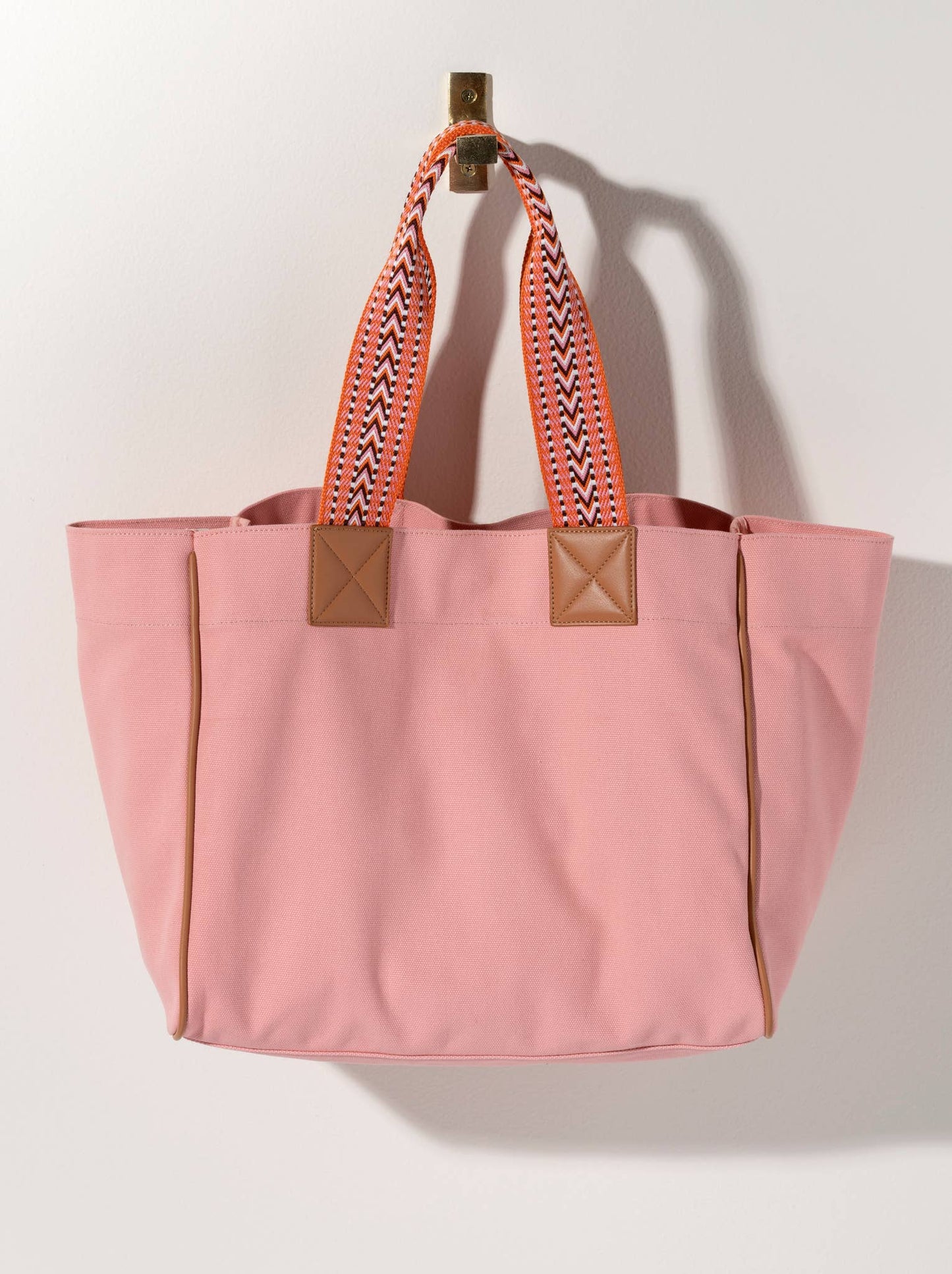LIDO CARRYALL TOTE: Pink