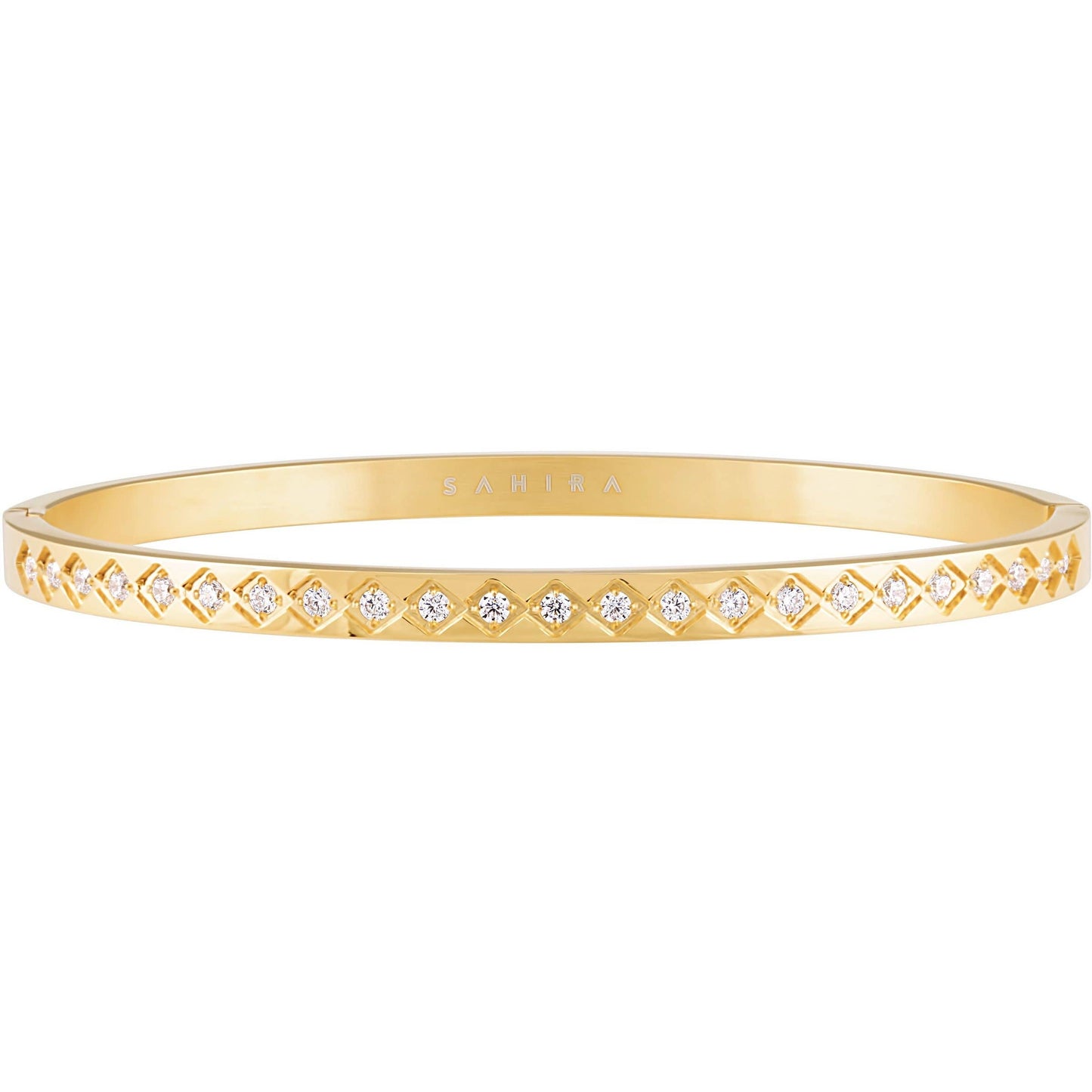 Diamond Cut Bracelet: Gold